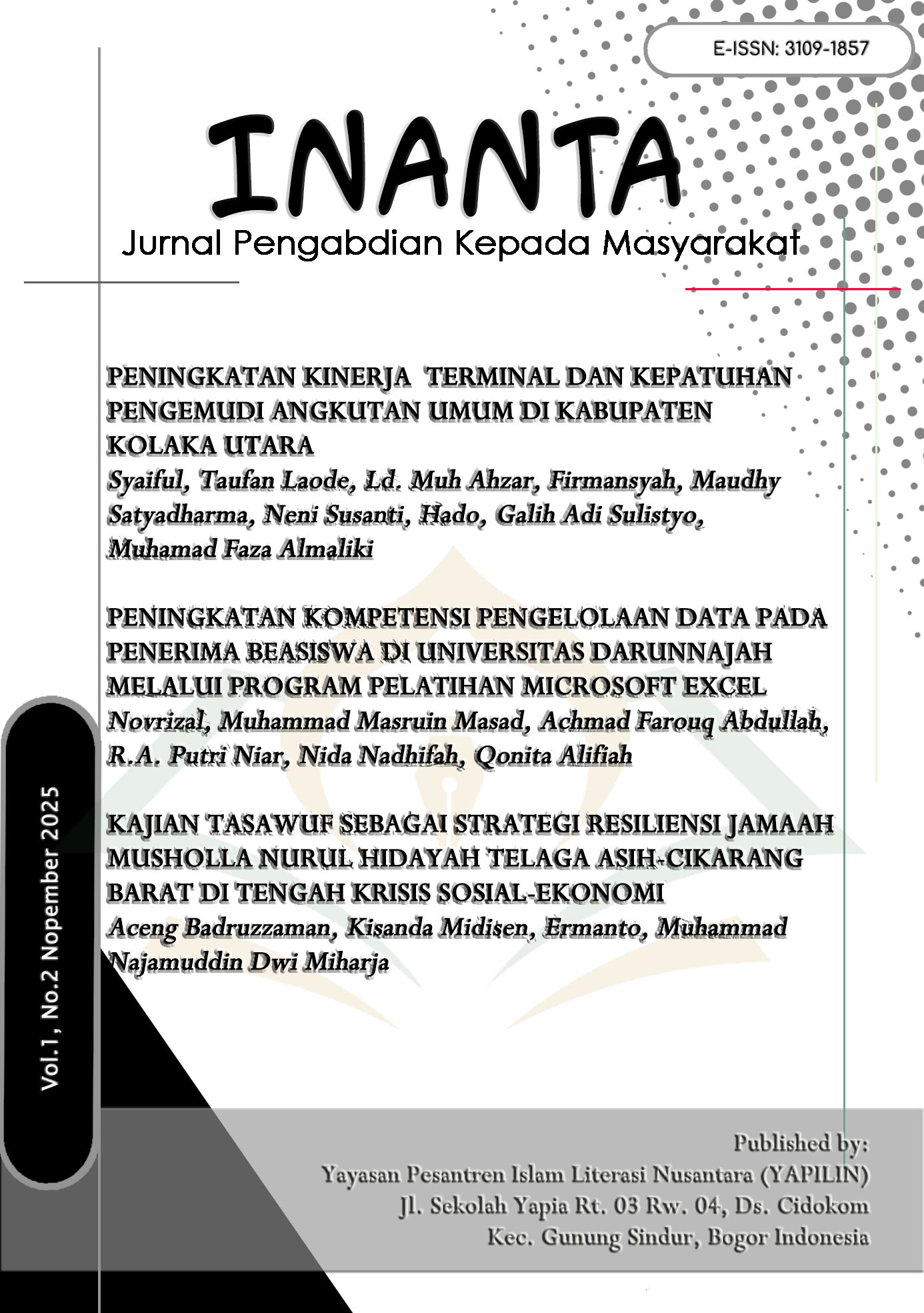 					Lihat Vol 1 No 2 (2025): Inanta
				
